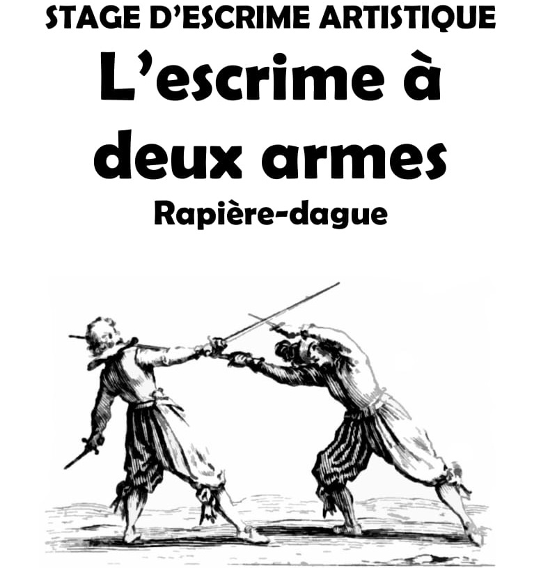 Stage d’escrime artistique 2 armes.Frédéric Trin