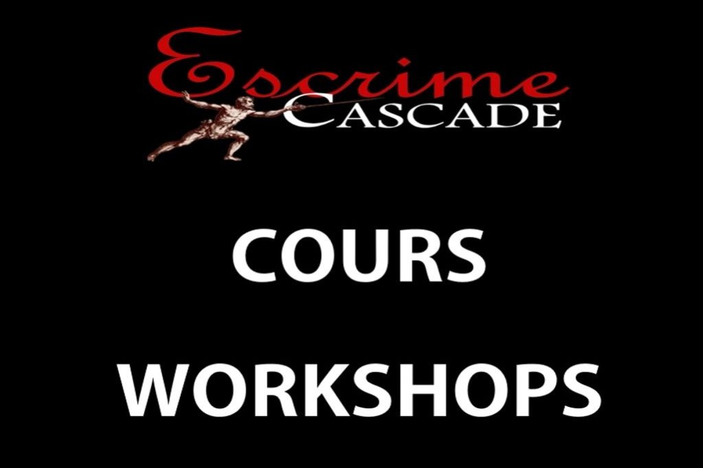 Cours escrime.Frédéric Trin