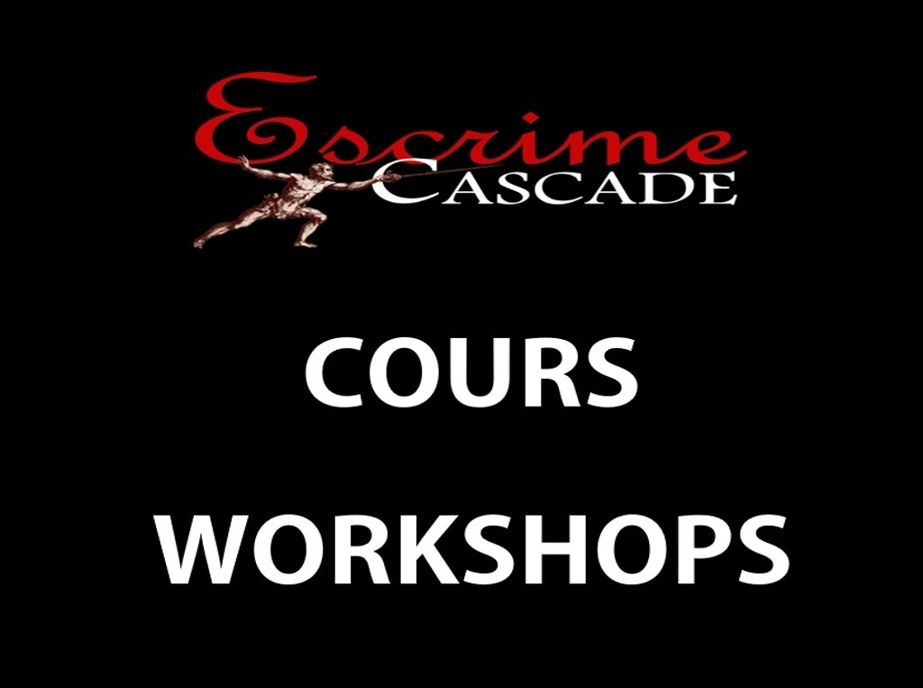 Cours escrime.Frédéric Trin