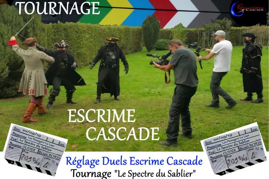 tournage-escrime-cascade