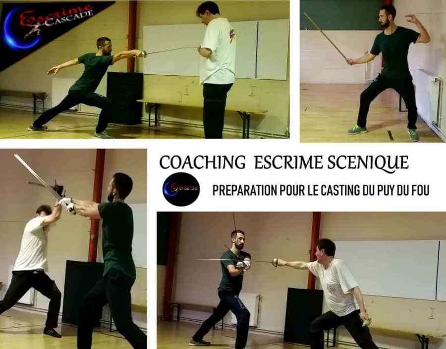 Coaching-escrime-cascade coaching escrime artistique